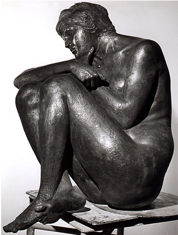 Grande Figura Accoccolata n.5